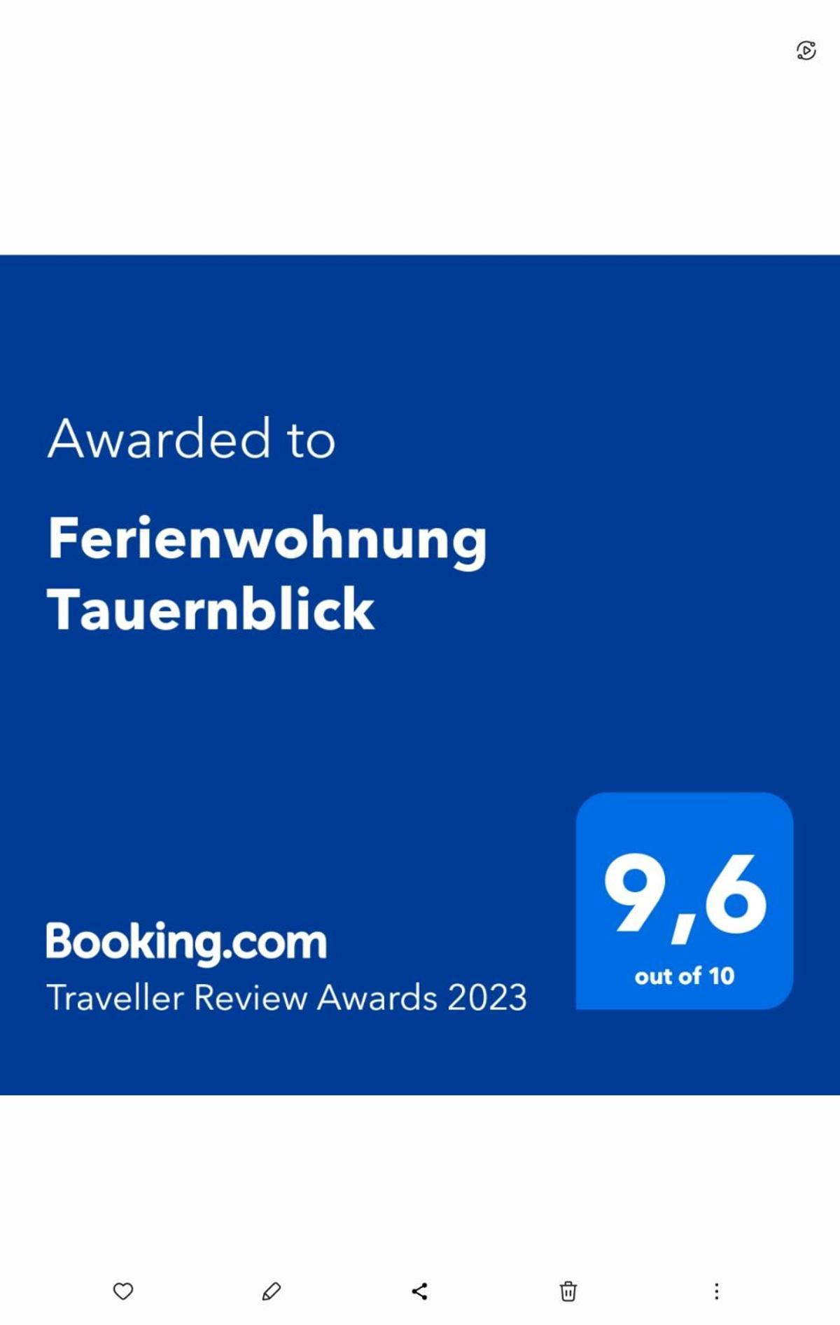 Ferienwohnung Tauernblick Unterletzen Exteriör bild